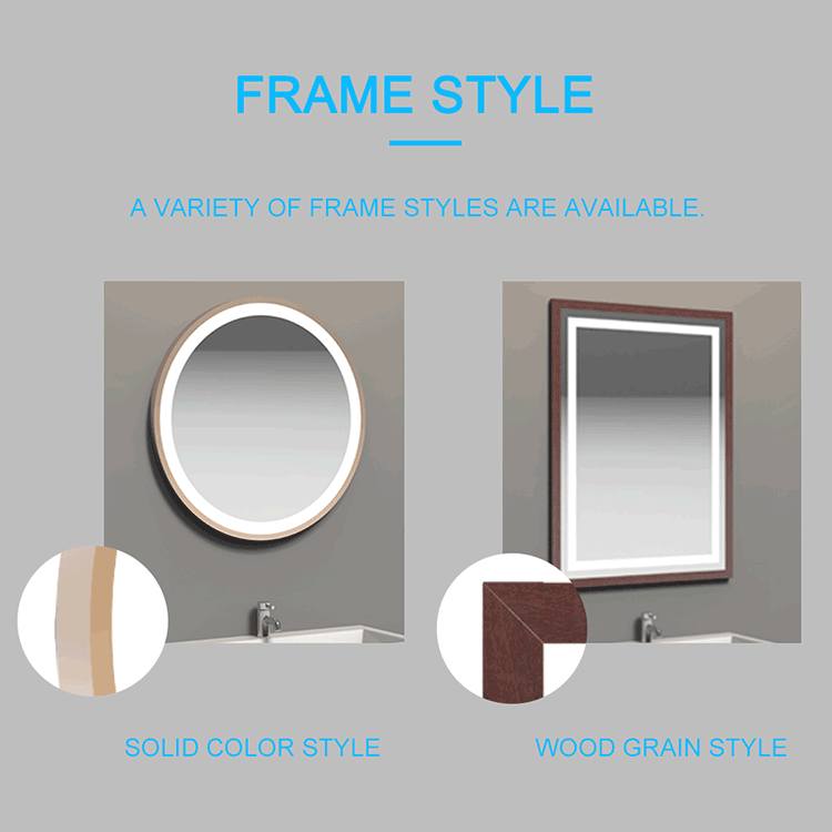 led illuminated bathroom mirrors